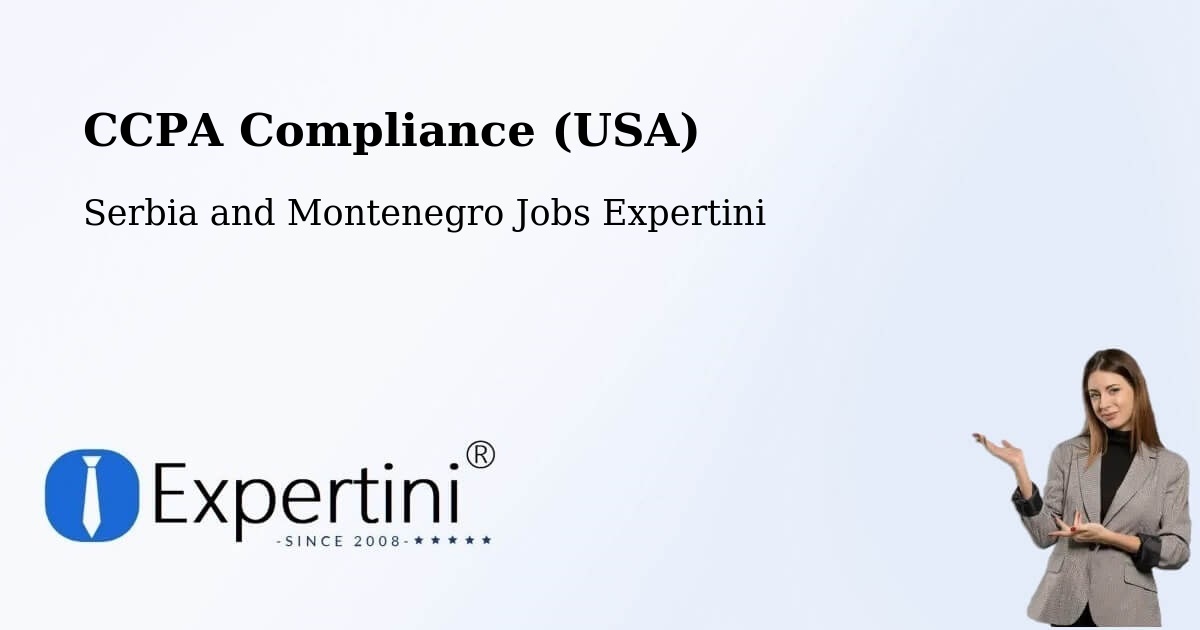 CCPA Privacy Rights & Compliance Notice – Cap Chat - Serbia and Montenegro Jobs Expertini