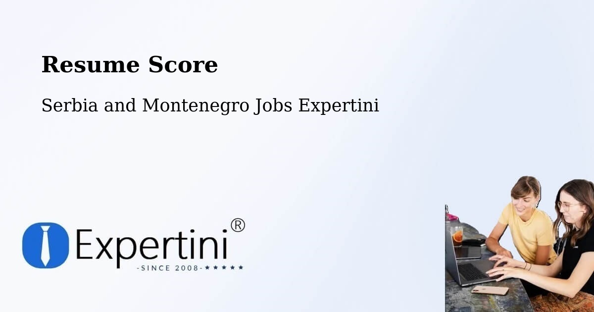 Resume Score & Job Description Match Tool – Cap Chat - Serbia and Montenegro Jobs Expertini